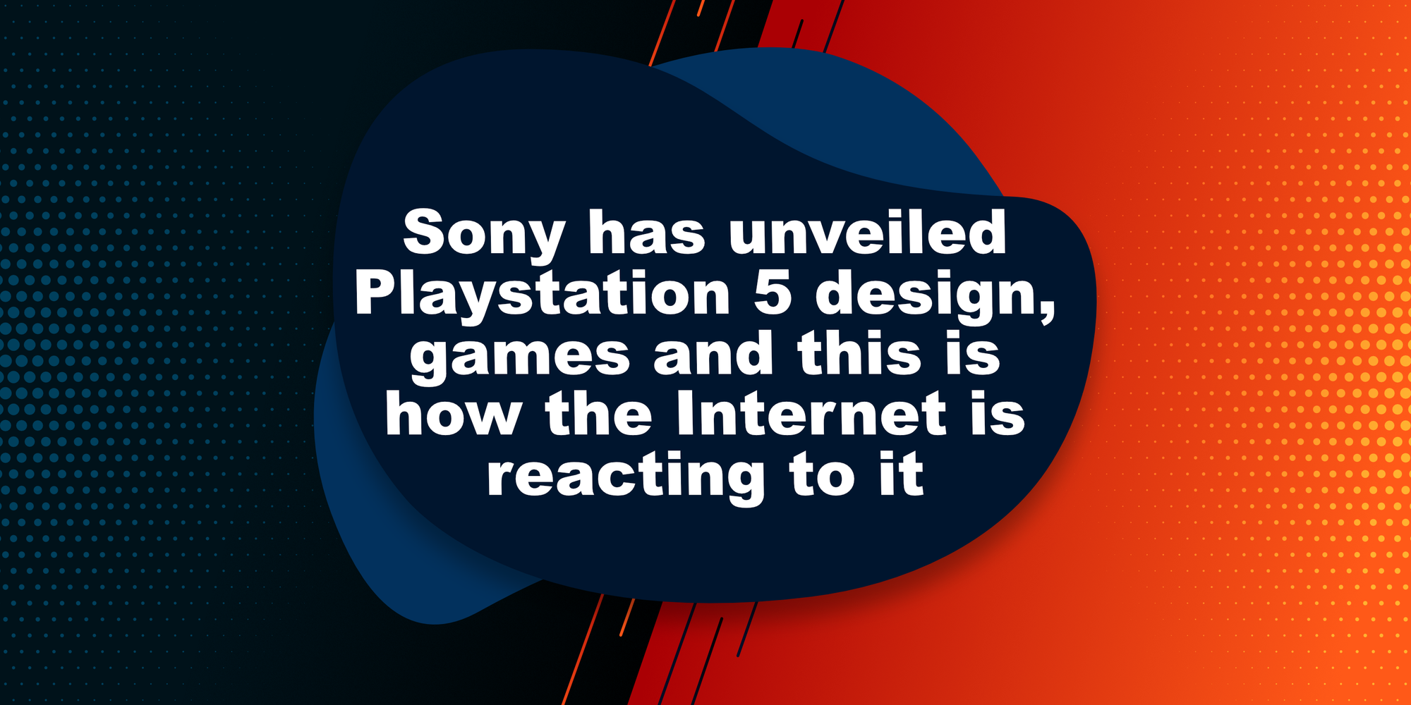 Sony has unveiled Playstation 5 design, games and this is how the Internet is reacting to it